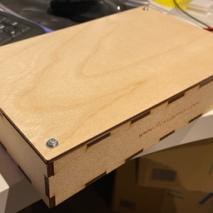 Non sloping control panel